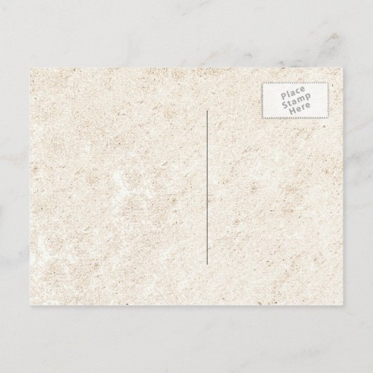 Vintager Strand Save the Date Postkarten (Rückseite)