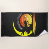 Vintager Strand Strandtuch (Vorderseite)