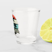 Vintager Strand von Daytona Schnapsglas (Rechts)