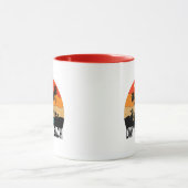 Vintager Strand von Daytona Tasse (Zentrum)