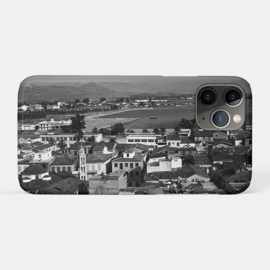 Vintager Strand von Griechenland Case-Mate iPhone Hülle (Rückseite (Horizontal))