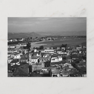 Vintager Strand von Griechenland Postkarte