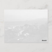 Vintager Strand von Griechenland Postkarte (Rückseite)