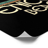 Vintager Strand von Venedig Poster (Ecke)