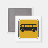 Vintager Straßenschild Magnet (Vorderseite/Rückseite)