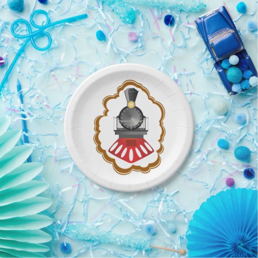 Vintager Stream Pappteller (Party)