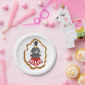 Vintager Stream Pappteller (Party)