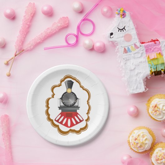 Vintager Stream Pappteller (Party)