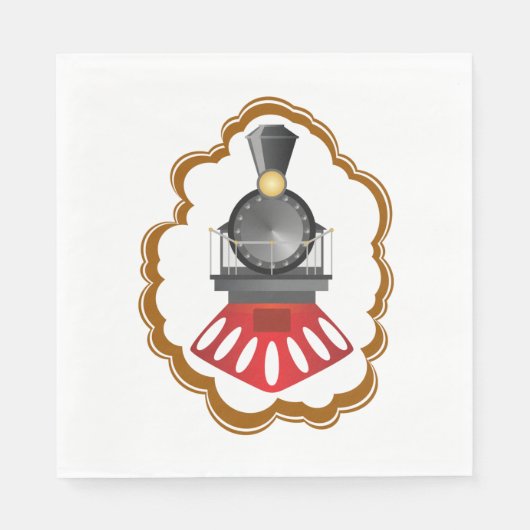 Vintager Stream Serviette (Vorderseite)