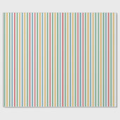 Vintager Streifen Geschenkpapier (Flach)