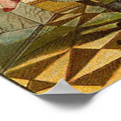 Vintager Strumpf Santa Filling Poster (Ecke)