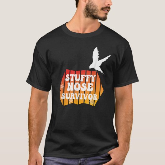 Vintager Stuffnose Survivor T-Shirt (Vorderseite)