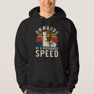 Vintager Style Schlucht Reiten Alpaca Funny Llama Hoodie