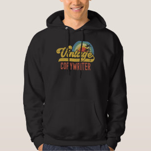 Vintager Sunset Profession Retro Job Tit Hoodie