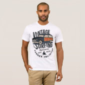 Vintager Surfsommer unbegrenzt | Männer T - Shirt (Vorne ganz)