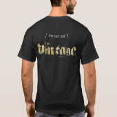 Vintager T - Shirt (Rückseite)