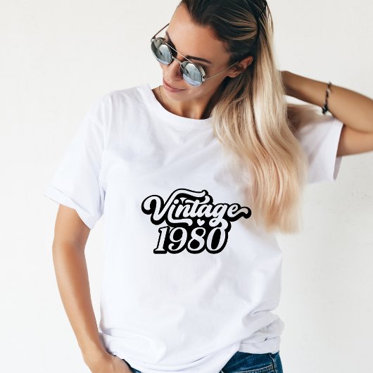 Vintager T - Shirt 1980
