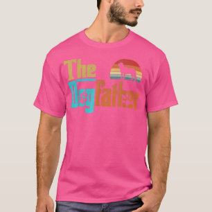 Vintager T - Shirt des Hundebesitzers des Dogvater