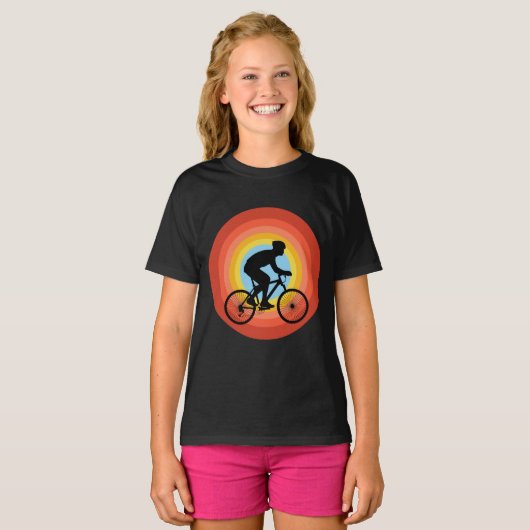 VINTAGER T - Shirt DES RADFAHRZEUGS (Vorne ganz)