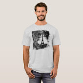 Vintager T - Shirt Eiffel-Turm-Paris #2 (Vorne ganz)