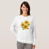 Vintager T - Shirt Sunflores (Vorne ganz)