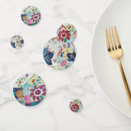 Vintager Tabakleder Konfetti