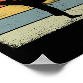 Vintager Taekwondo Karate Poster (Ecke)