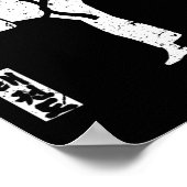 Vintager Taekwondo Poster (Ecke)