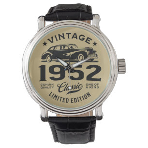 Vintager Tag 1952 Klassik 70 Jahre alt 70. Vathers Armbanduhr