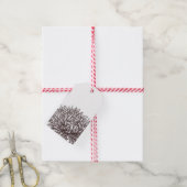 Vintager Tag Chrysanthemum Kraft Geschenkanhänger (Mit Garn)