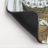 Vintager Tag der glücklichen Väter, Viktorianische Mousepad (Ecke)