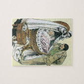 Vintager Tag der glücklichen Väter, Viktorianische Puzzle (Horizontal)