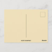 Vintager Tag der Grünen Robe-Gedenkstätte Postkarte (Rückseite)