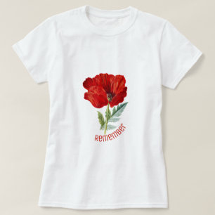 Vintager Tag der Mohnveteranen T-Shirt