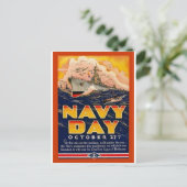 Vintager Tag Postkarte (Stehend Vorderseite)