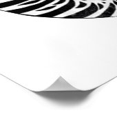 Vintager talismanischer Tiger Poster (Ecke)