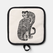 Vintager Talismantiger Kleiner Topflappen (Vorderseite)