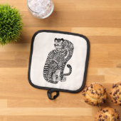 Vintager Talismantiger Kleiner Topflappen (Oben Unten)