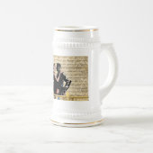 Vintager Tango Bierglas (VorderseiteRechts)