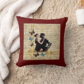 Vintager Tango Kissen (Decke)