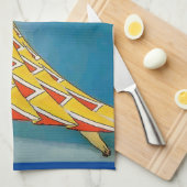 Vintager Tänzer Geschirrtuch (Viertel Falte)