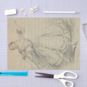 Vintager Tänzer Seidenpapier (Handwerk)