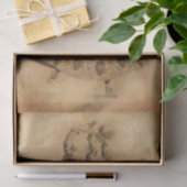 Vintager Tänzer Seidenpapier (Geschenk)