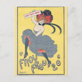 Vintager Tänzer, Text bearbeiten Postkarte (Vorderseite)