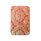 Vintager Tapetenmit blumenhintergrund Badematte (Vorderseite Vertikal)