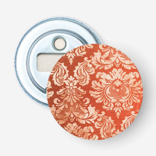 Vintager Tapetenmit blumenhintergrund Flaschenöffner