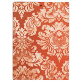 Vintager Tapetenmit blumenhintergrund Klemmbrett (Rückseite)