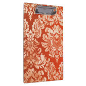Vintager Tapetenmit blumenhintergrund Klemmbrett (Rechts)