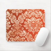 Vintager Tapetenmit blumenhintergrund Mousepad (Mit Mouse)