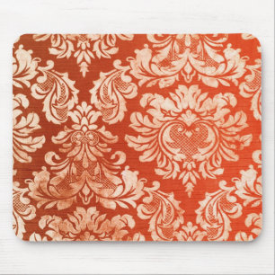 Vintager Tapetenmit blumenhintergrund Mousepad